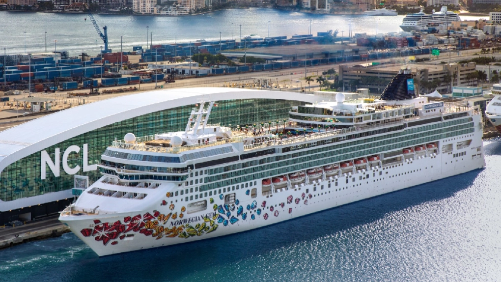 Private shuttle to Norwegian Cruise Line ship at Port Canaveral