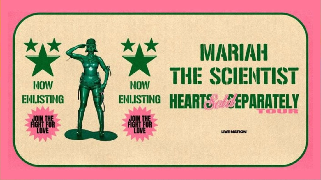 Black Car Service to Mariah the Scientist: HEARTS SOLD SEPARATELY TOUR