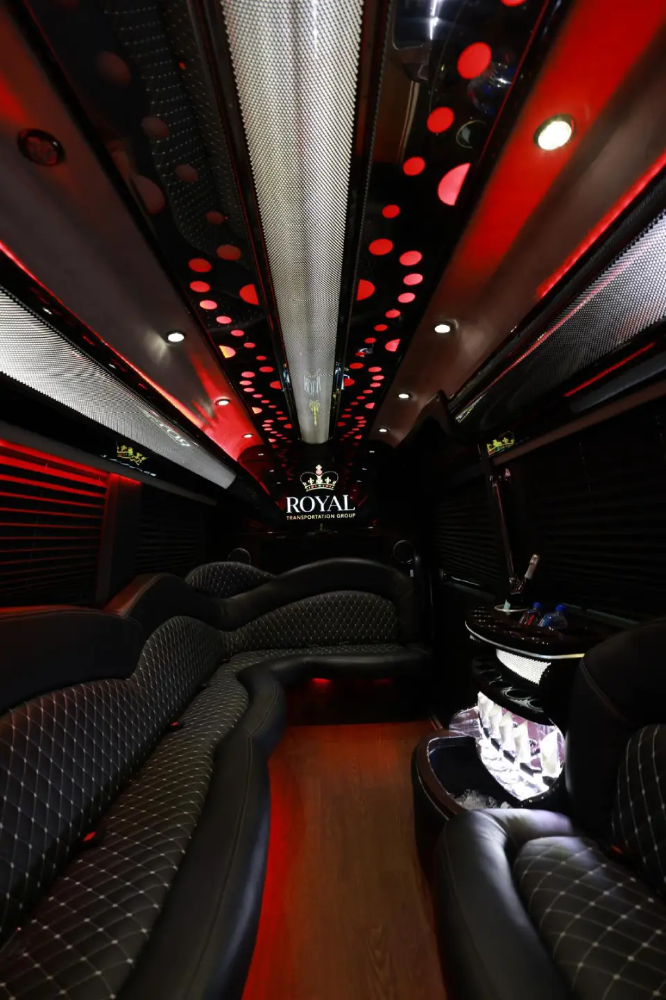Orlando Limo Sprinter Leather Seats Interior