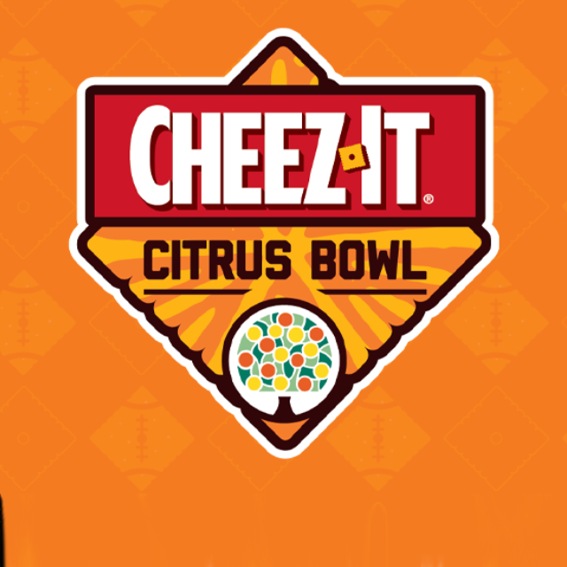 Citrus Bowl football game with crowd and limo transportation service Orlando