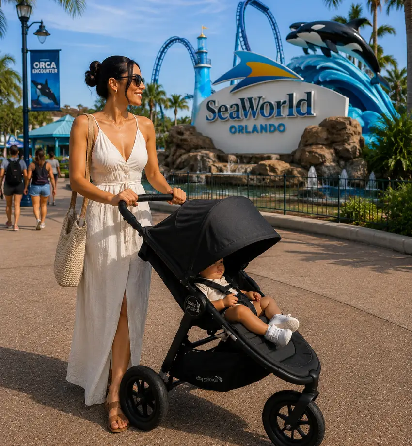 seaworld orlando stroller rental